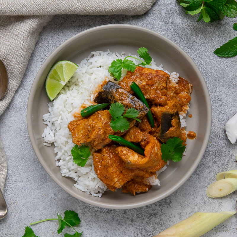 Christina's Barramundi Coconut Curry & Rice