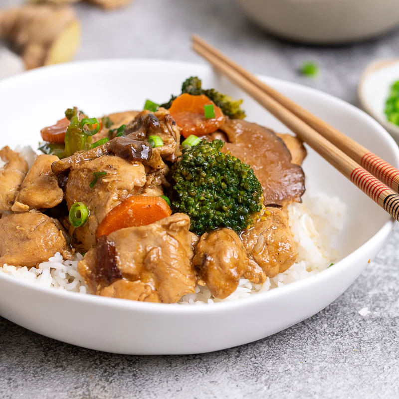 Christina's Soy Ginger Chicken & Mushrooms With Rice - Image 2