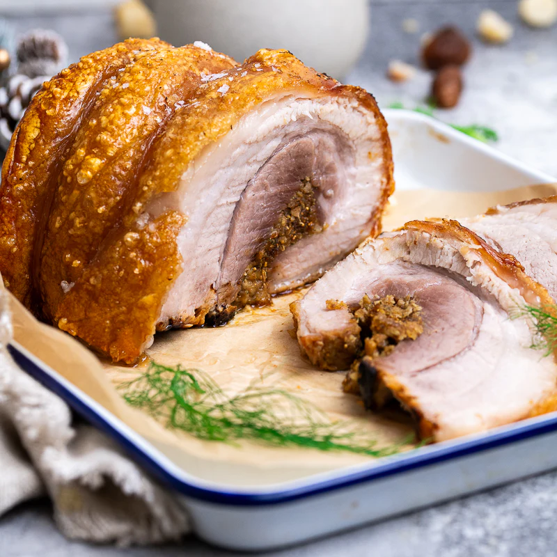 Davide's Rolled Fig & Macadamia Stuffed Porchetta - Image 2