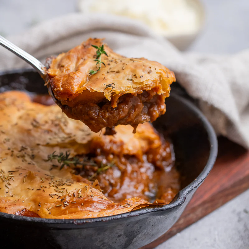 Gavin's Beef & Guinness Pie