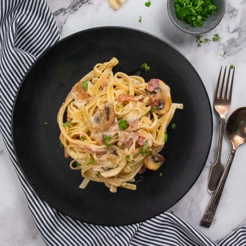 Gavin's Fettuccine Boscaiola - Image 3