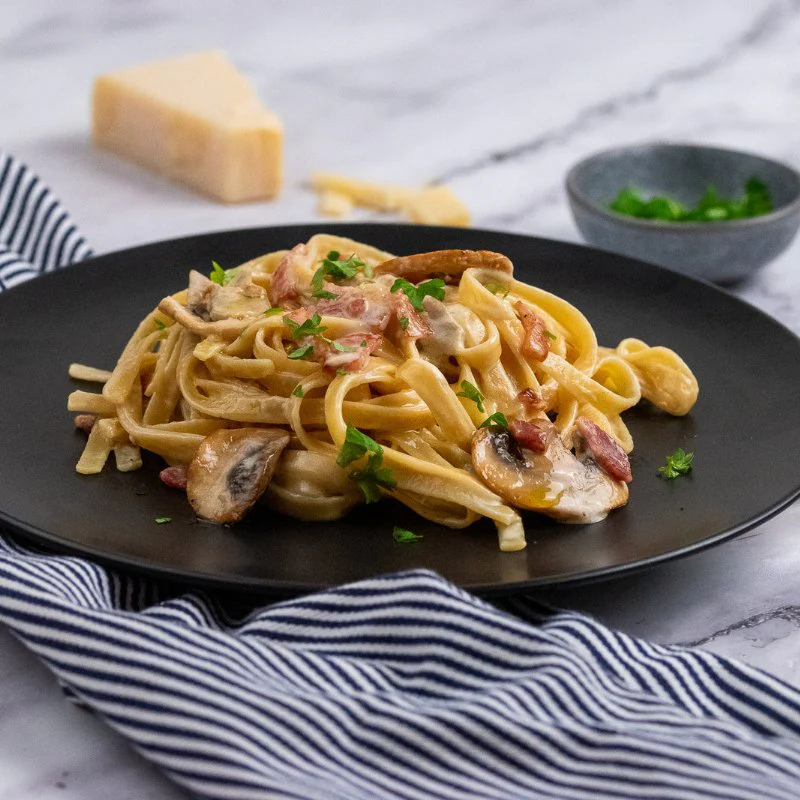 Gavin's Fettuccine Boscaiola - Image 4