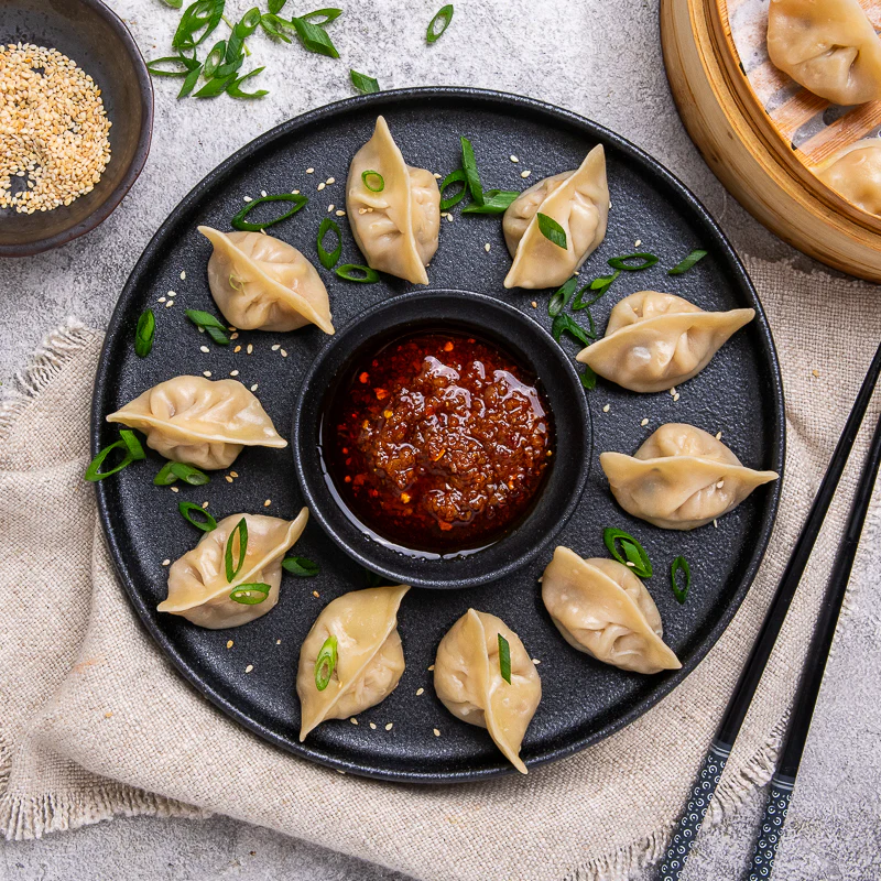 Iris' Vegetarian Dumplings