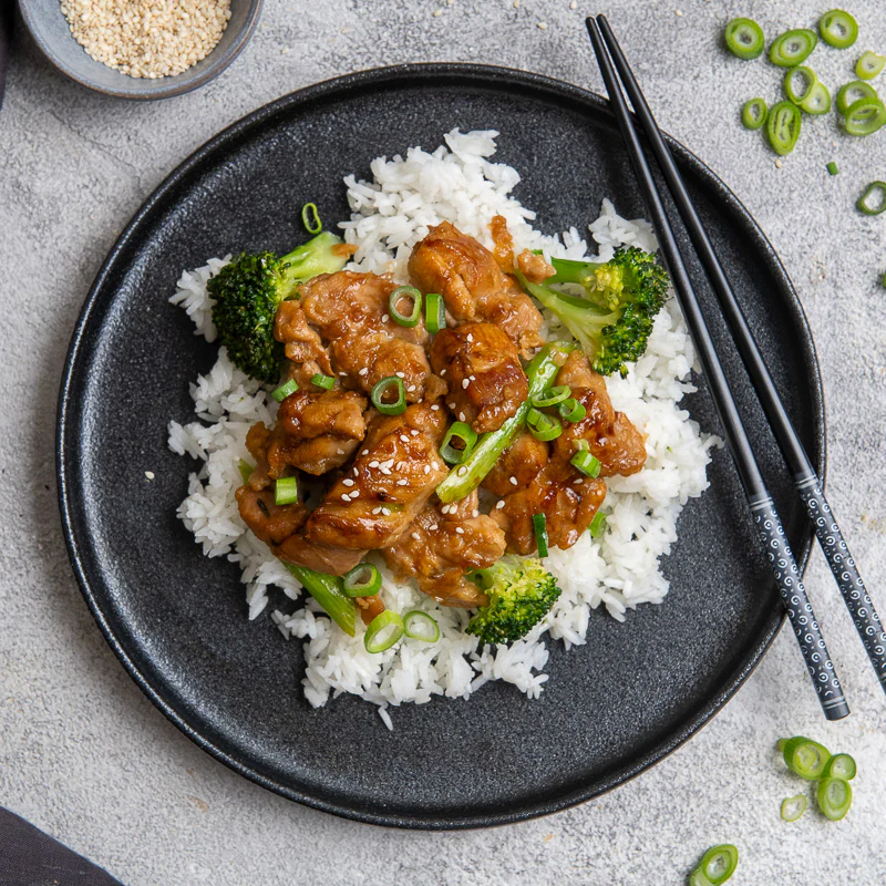Lou's Teriyaki Chicken & Jasmine Rice