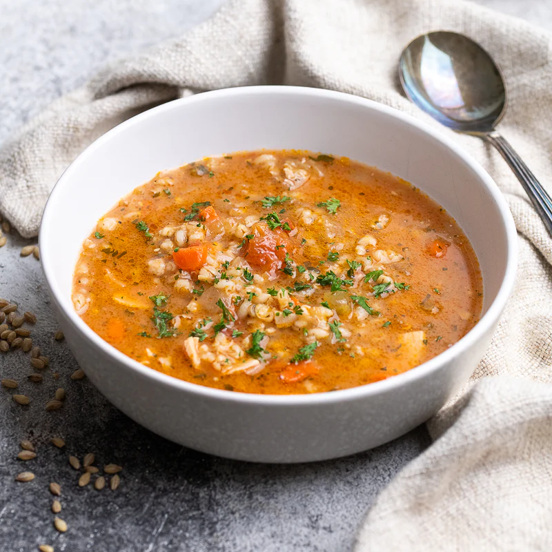 Paolo's Chicken and Barley Soup - Image 2