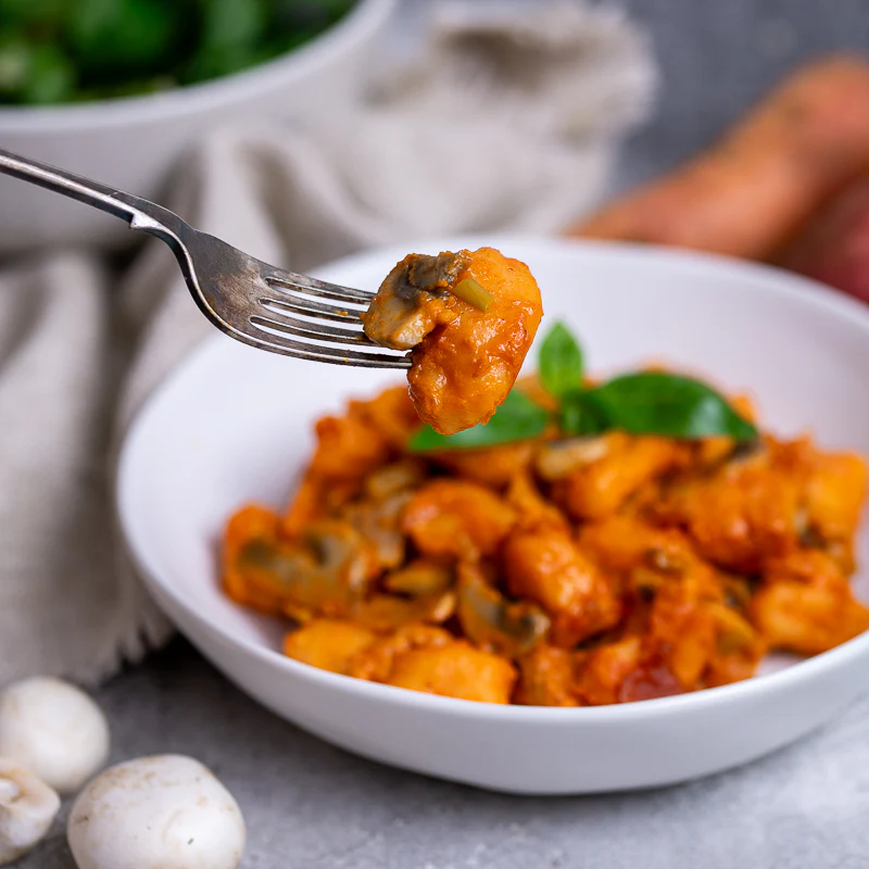 Rebecca's Sweet Potato Gnocchi Boscaiola - Image 2